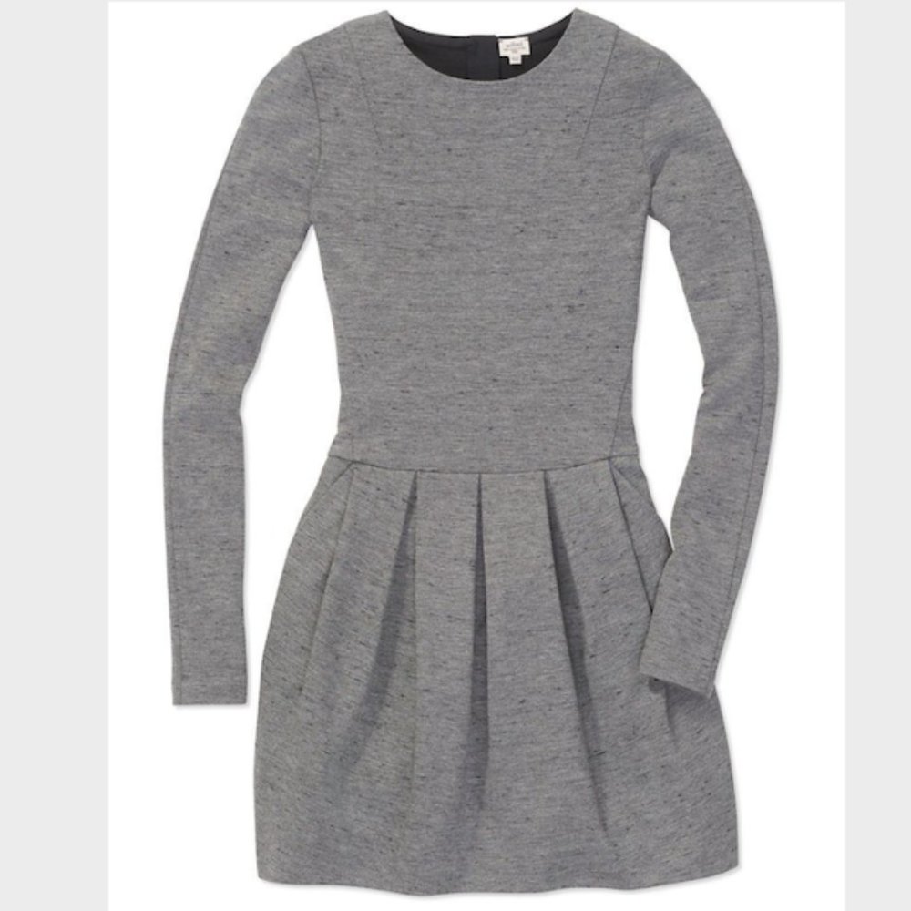 Grey Wilfred Pleated Dress